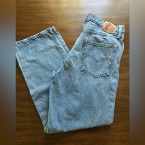 Levi's Women’s Light Blue Baggy Jeans